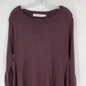 Bishop + Young Burgundy Knit Sweater Dress Size Medium